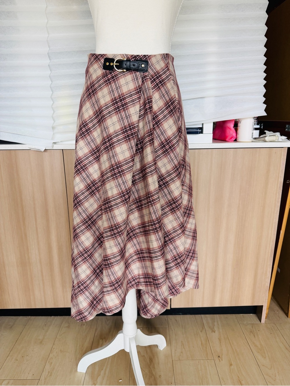 NWT Maje  asymmetrical skirt